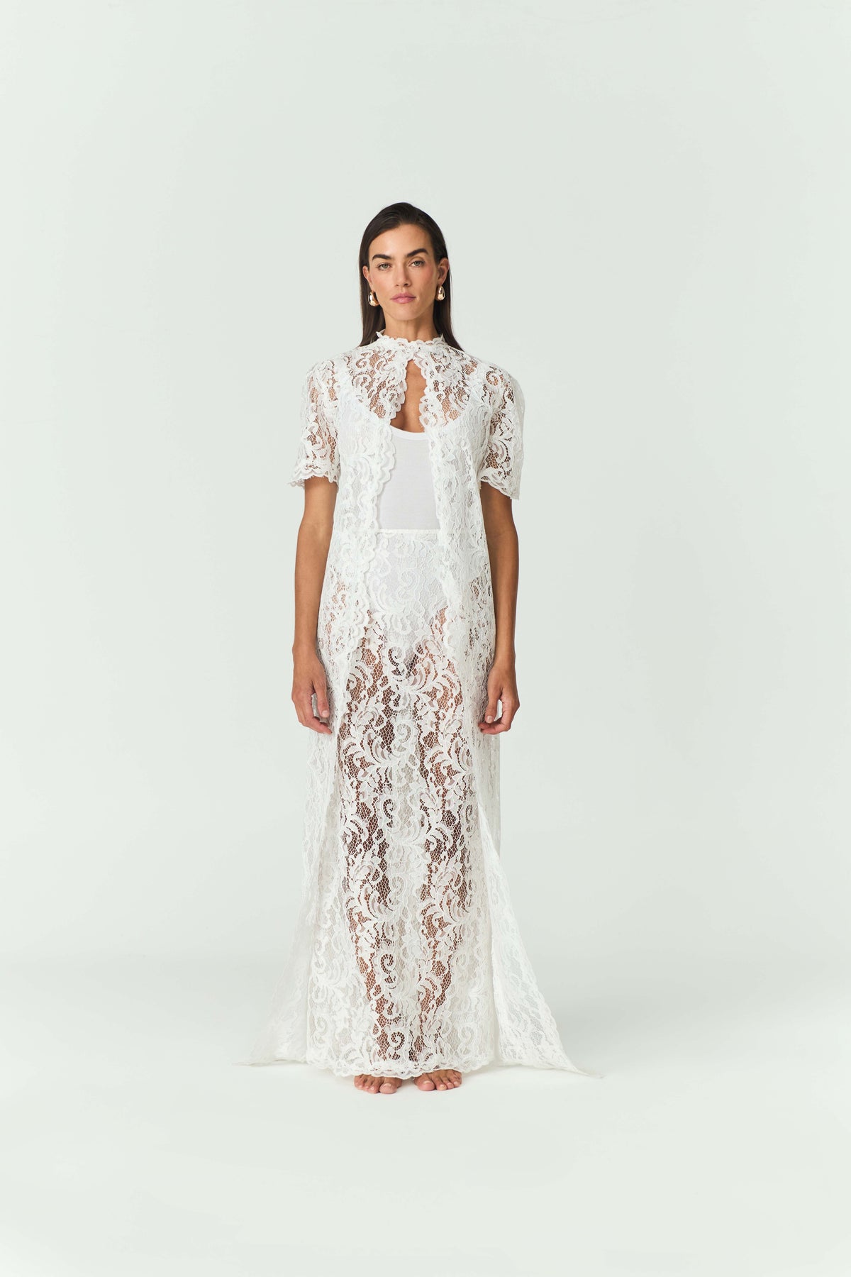 White Lace Set